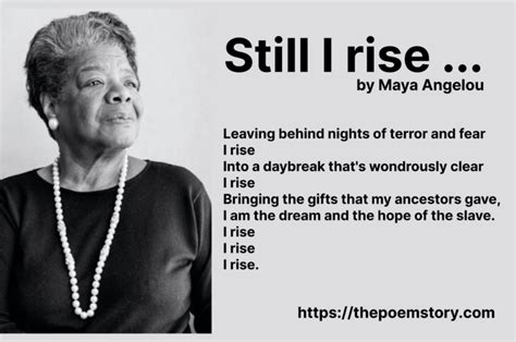 Maya Angelou I Rise Poem: An Ode to Resilience and Triumph