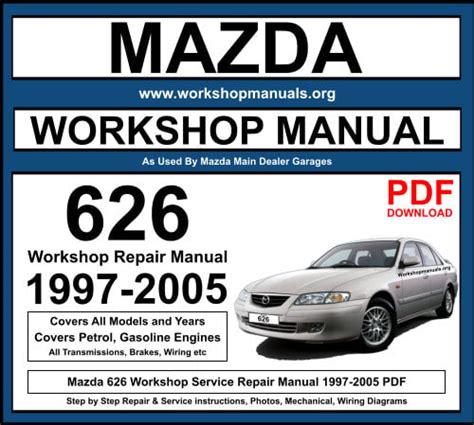 Mazda 626 Workshop Manual Ebook Kindle Editon