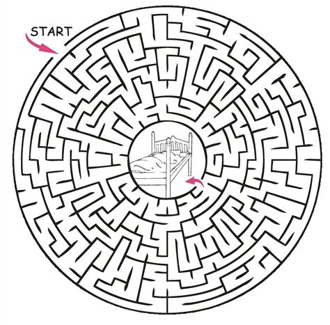 Maze Puzzle Games Printable