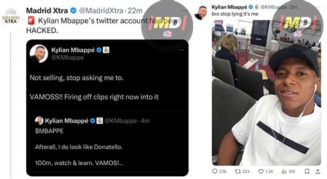 Mbappe's Twitter Account Hacked, Personal Information Leaked