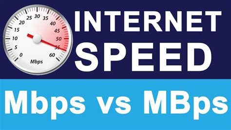 Mbps vs. KBs: Shedding Light on the Internet Speed Conundrum