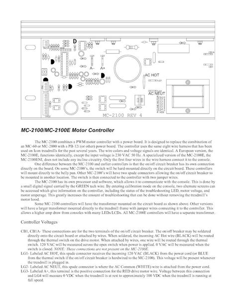 Mc 2100mc 2100e Motor Controller Justanswer Doc