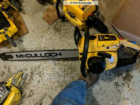 McCulloch Chainsaws: A Comprehensive Guide to Power, Performance, and Reliability