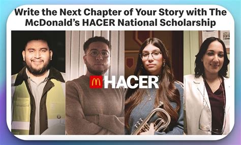 McDonald's HACER Scholarship Deadline 2024: Empowering Hispanic Students to Excel