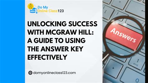 McGraw Hill Answer Key: The Ultimate Guide to Unlocking Success