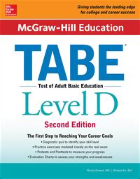 McGraw-Hill Education TABE Level A Second Edition Epub