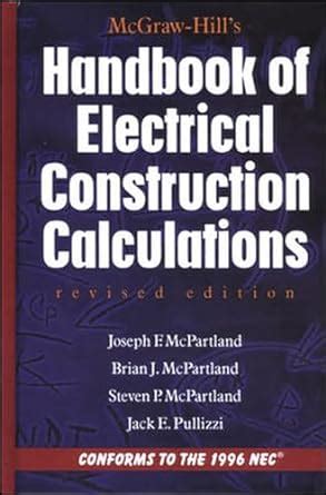 McGraw-Hill Handbook of Electrical Construction Calculations Revised Edition Doc