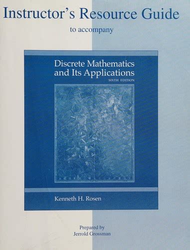 McGraw.Hill.Instructor.s.Resource.Guide.for.Discrete.Mathematics.and.Its.Applications.5th.Edition Ebook Epub