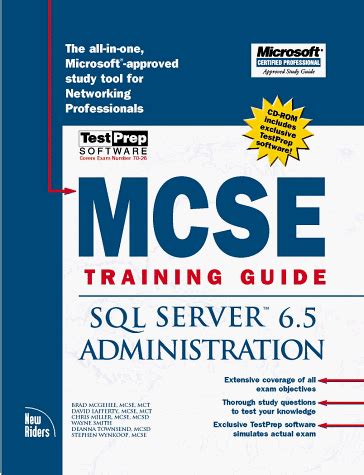 McSe Training Guide SQL Server 65 Administration Reader
