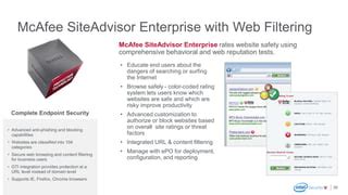 Mcafee Siteadvisor Enterprise Solutions Kindle Editon