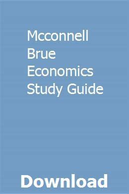 Mcconnell Brue Economics 15th Edition Study Question Answers PDF