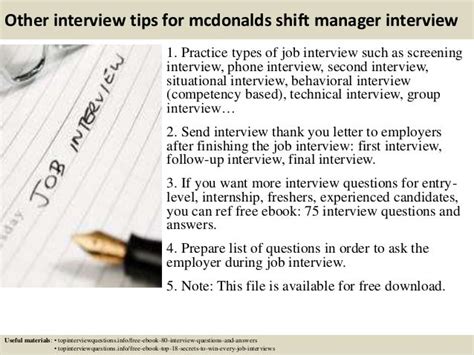 Mcdonalds Shift Manager Test Answers Reader