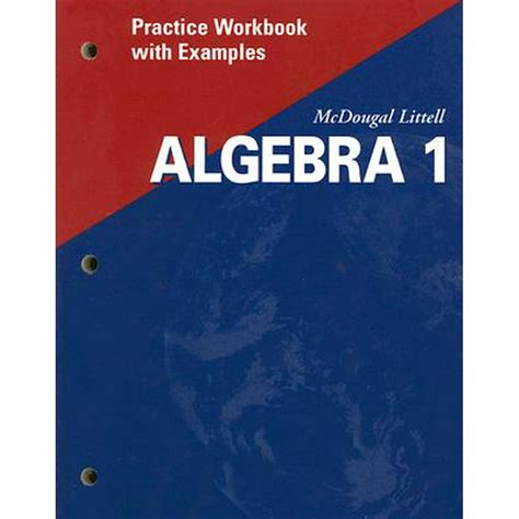 Mcdougal Littell Algebra 1 Resource Answer Reader