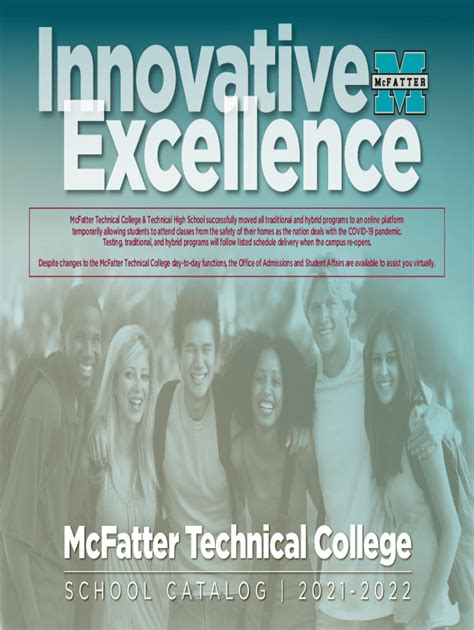 Mcfatter Tech High: A Hub for Innovation and Technological Advancement