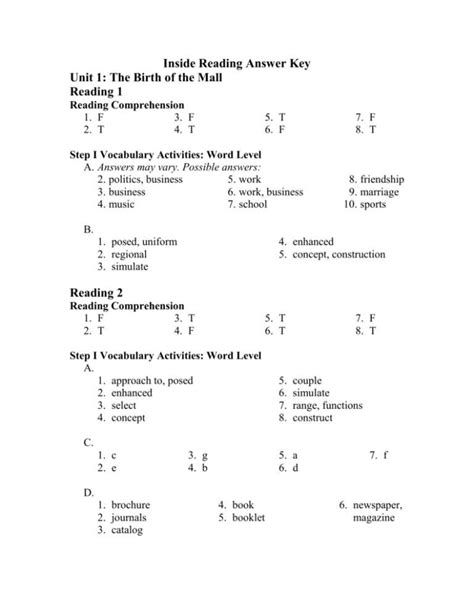 Mcgraw Hill Answers To Text Questions Reader