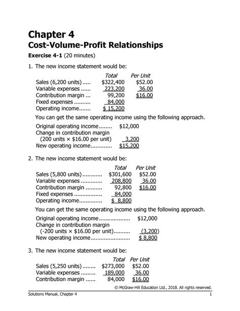 Mcgraw Hill Managerial Accounting Chapter 11 Solutions Doc