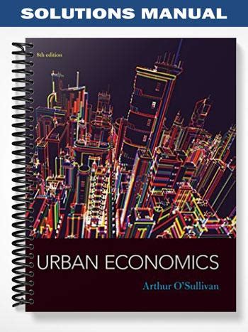 Mcgraw Hill Urban Economics Solutions Manual Ebook Reader