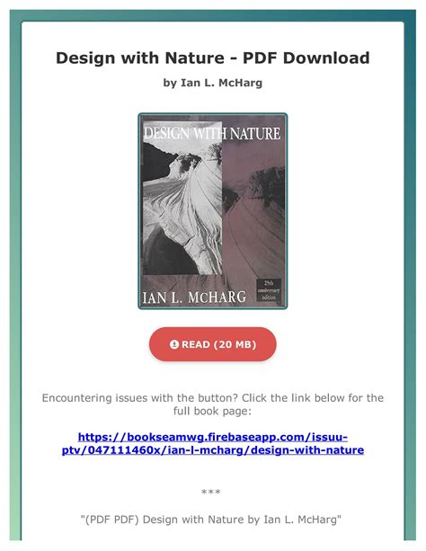 Mcharg Design With Nature Ebook Ebook Epub