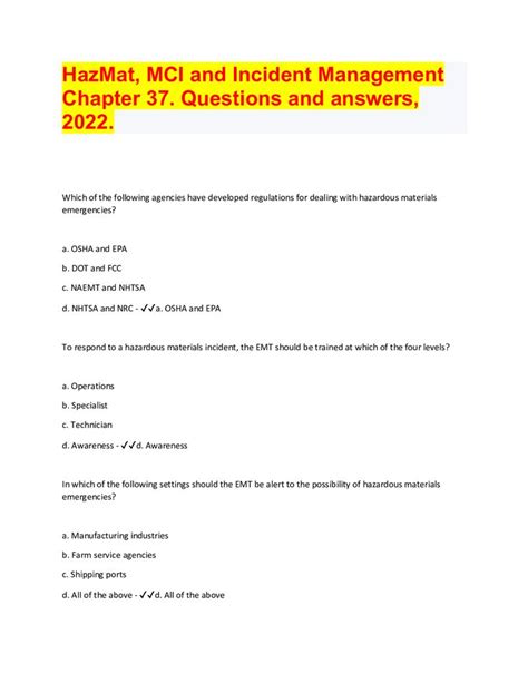 Mci 1343 Diesel Management Answers PDF