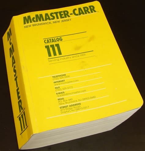Mcmaster Carr Catalog For Sale
