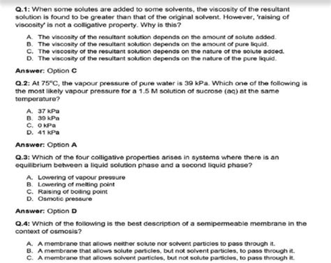 Mcqs Solution And Colligative Properties Mcq Epub