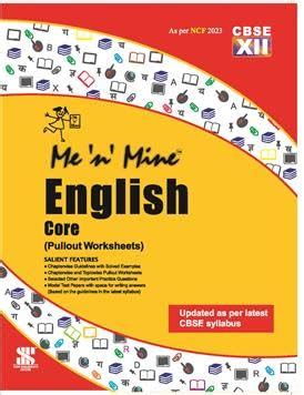 Me N Mine Solutions Class 12 English Epub