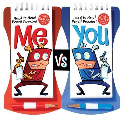 Me Versus You Head-to-Head Pencil Games Challenge Epub