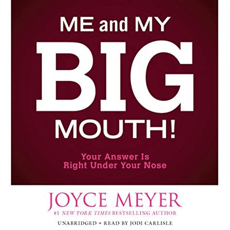 Me and My Big Mouth Your Answer Is Right Under Your Nose Library Edition PDF