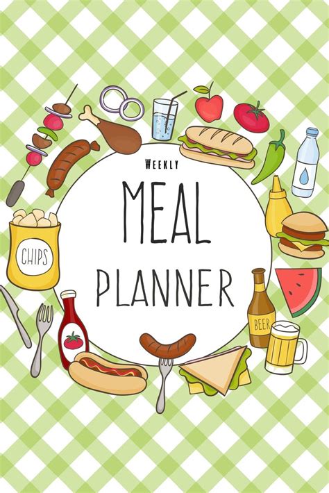 Meal Planner Track And Plan Your Meals Weekly 52 Week Food Planner Diary Log Journal Calendar Meal Prep And Planning Grocery List Kindle Editon
