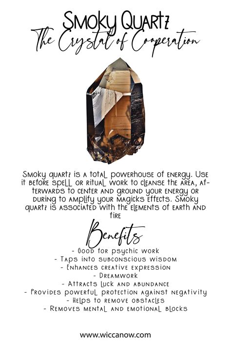 Meaning of Smoky Quartz