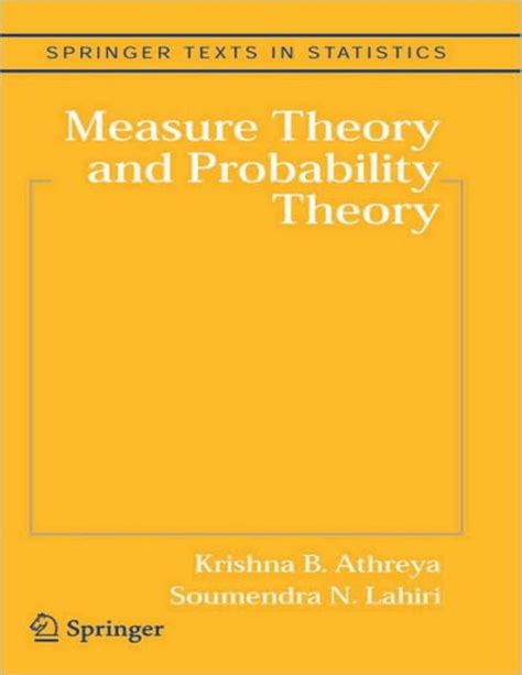 Measure Theory and Probability Theory Doc