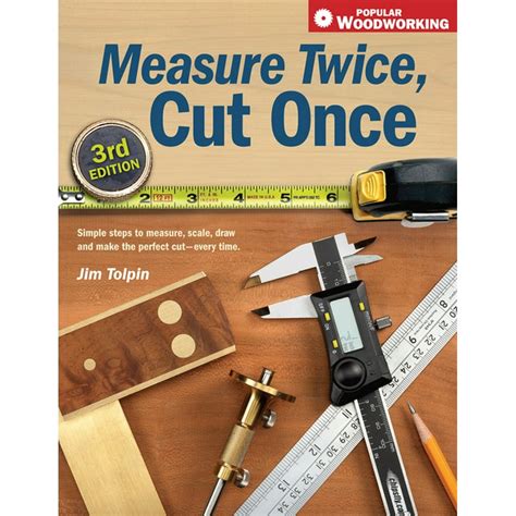 Measure Twice, Cut Once: Simple Steps to Measure, Scale, Draw and Make the Perfect Cut-Every Time. ( Kindle Editon