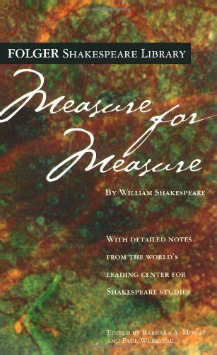 Measure for Measure Folger Shakespeare Library Kindle Editon