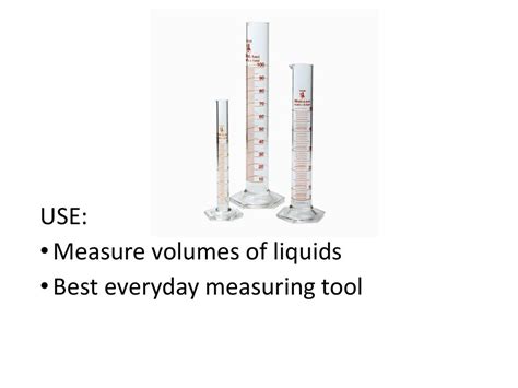 Measuring liquids in everyday life: