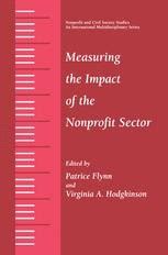 Measuring the Impact of the Nonprofit Sector 1st Edition Reader