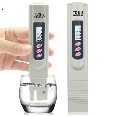 Measuring the purity of water: