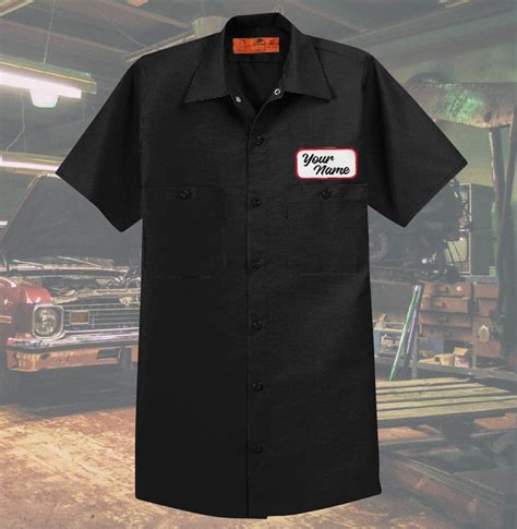 Mechanic Button Up Shirt: The Ultimate Uniform for Gearheads