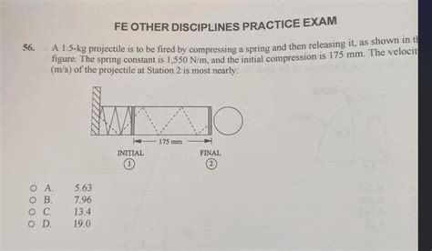 Mechanical Engineering Practice Exam With Answer Doc