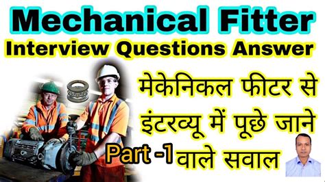 Mechanical Fitter Interview Questions Answers PDF