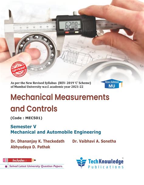 Mechanical Measurements Reprint Kindle Editon