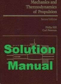 Mechanics And Thermodynamics Propulsion Solution Manual Reader