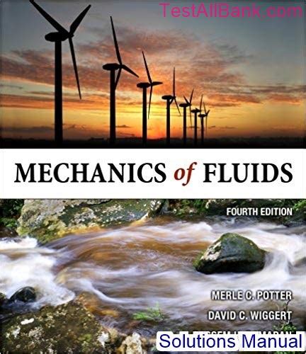 Mechanics Of Fluids Potter Solution Manual Epub