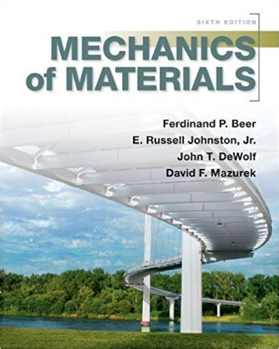 Mechanics Of Materials Beer 6th Edition Solutions Kindle Editon