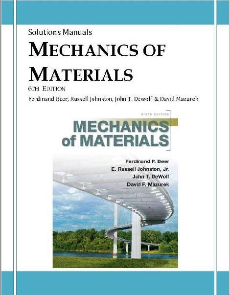 Mechanics Of Materials Beer Solutions 6th Reader