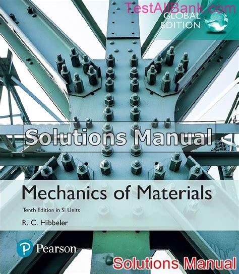 Mechanics Of Materials Solution Manual Hibbeler Kindle Editon