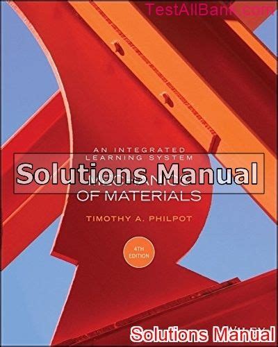 Mechanics Of Materials Solutions Manual 4th Edition Doc