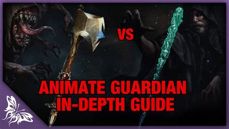 Mechanics of Animate Guardian Weapon Status