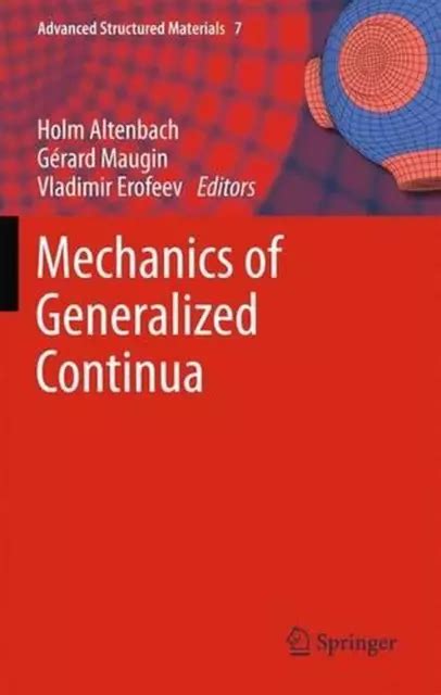 Mechanics of Generalized Continua Epub