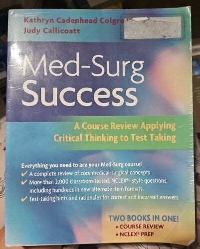 Med-Surg Success Course Review Applying Critical Thinking to Test Taking Kindle Editon