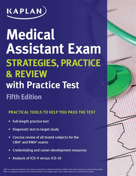Medical Assistant Exam Strategies Practice and Review with Practice Test Kaplan Test Prep PDF